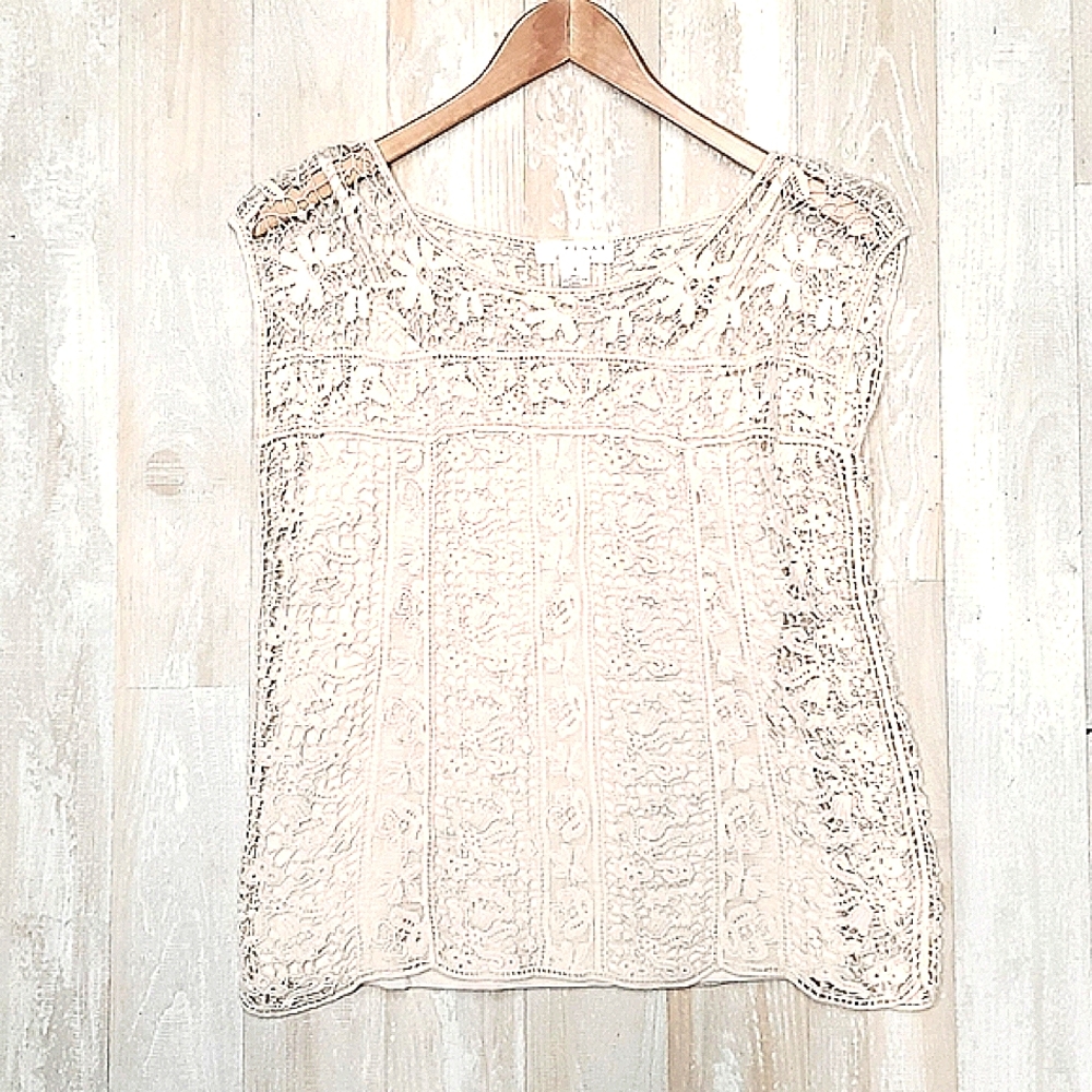 Embroidered Lace Blouse